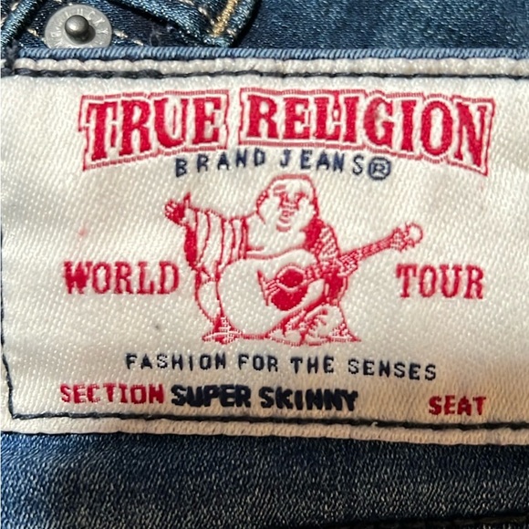 True Religion skinny jeans size 28. Fit like a size 2. Very cute! - Picture 5 of 5
